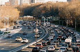 Grand Central Parkway in Queens,New York 
